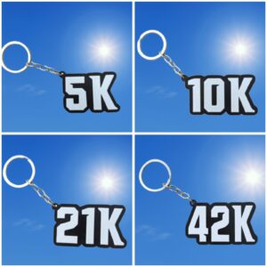 Chaveiro 5K, 10K, 21K e 42K - Celebre suas conquistas!