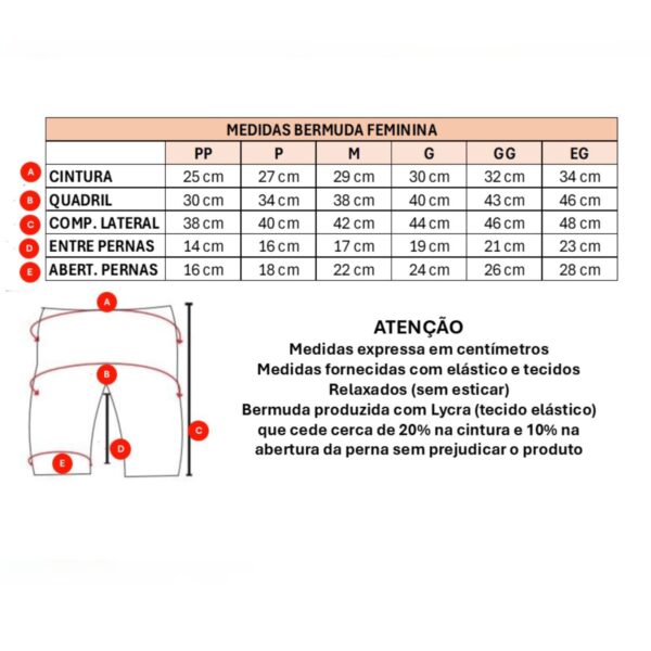 Bermuda de Compressão Feminina - Desempenho, Conforto e Estilo - Imagem 9
