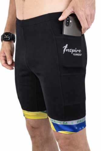 Kit 2 bermudas de Compressão com Bolsos Laterais - Inspire Runners POWERHOLD - Imagem 2
