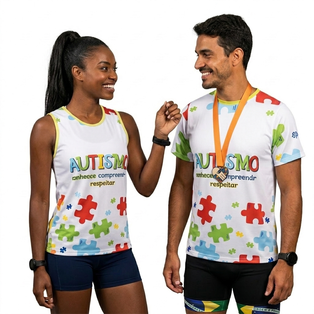 Medalha / Chaveiro Autismo - Imagem 2